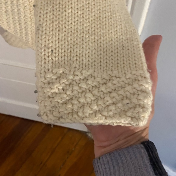 Bebe Cable Knit 00’s Shawl Collar Sweater - Picture 3 of 5